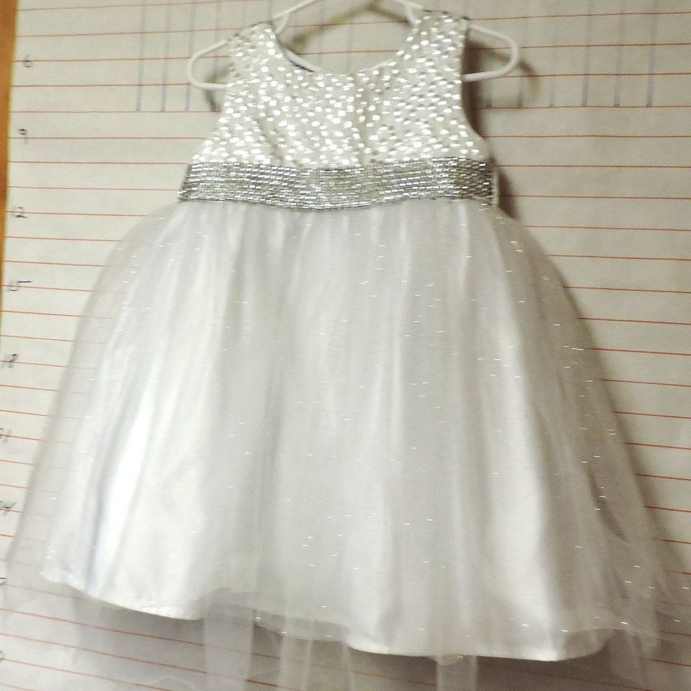 BLUEBERI BOULEVARD - Girl's fancy dress sz 3T  white